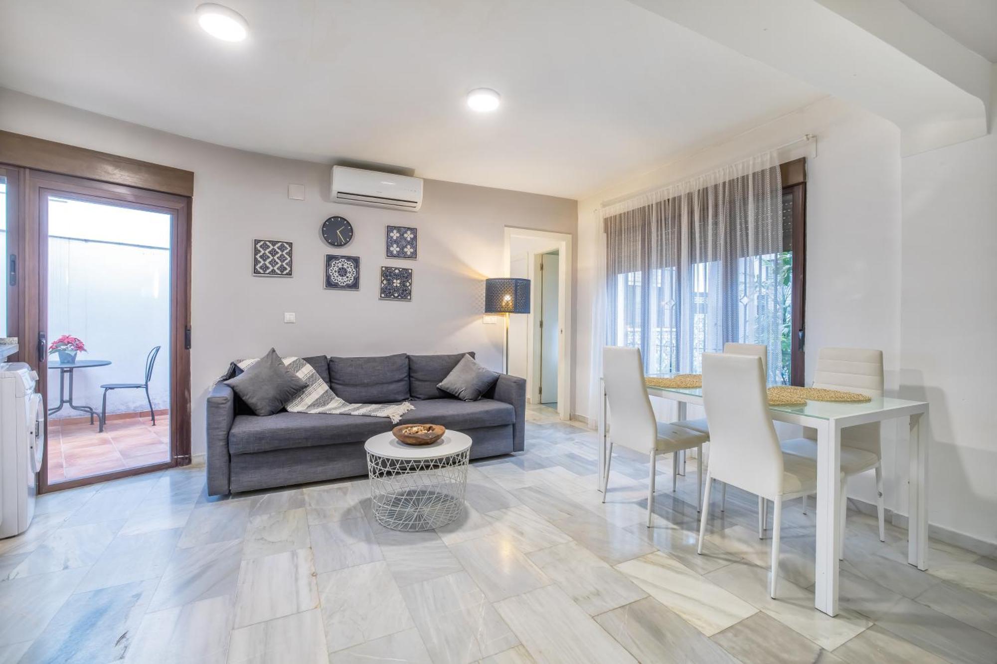 Encanto En La Juderia: Apartamento Con Patio Kordoba Bagian luar foto